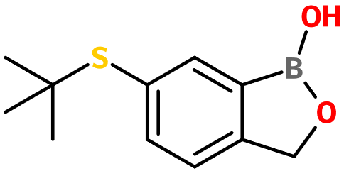 (image for) MC004134 6-(t-Butylthio)benzo[c][1,2]oxaborol-1(3H)-ol